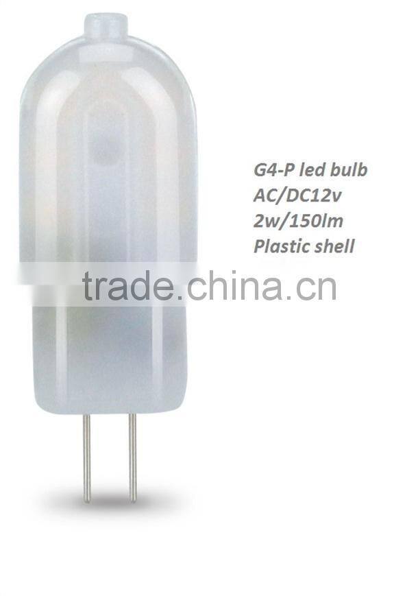 New product G4 led lighting 2W CE RoHS led bulb
