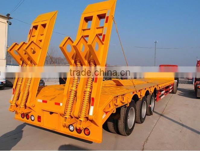 2017 China trailers 3 axle lowbed trailer for sale