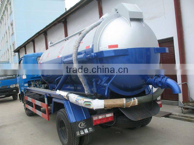 CLW 3000L Sewage suction truck,vacuum sewage suction truck