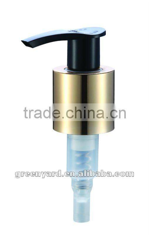 aluminium lotion pump