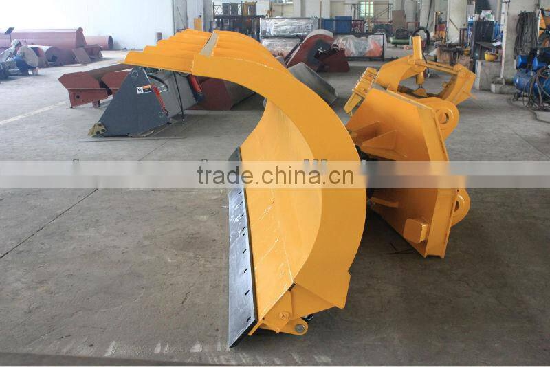 HCN Brand BM18 series wheel loader mounted snow blade attachment