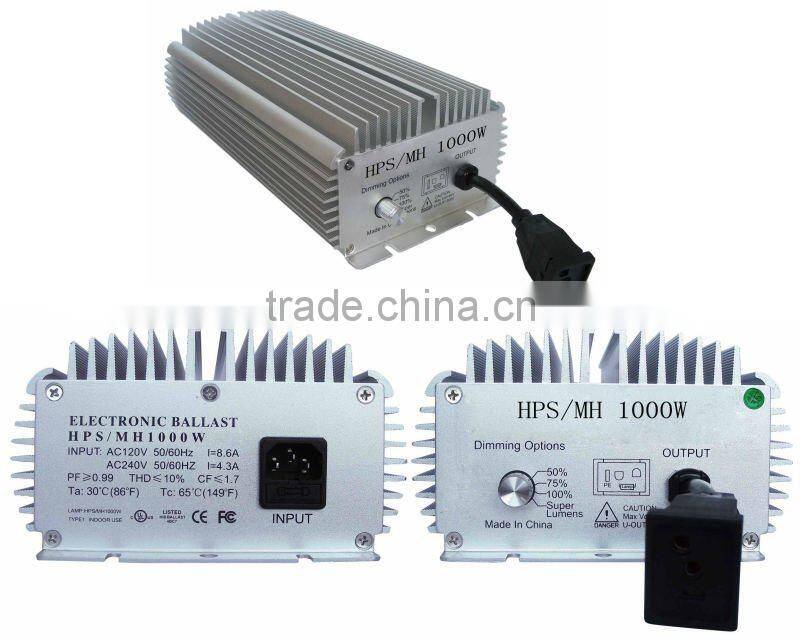 1000w Super Lumen ballast