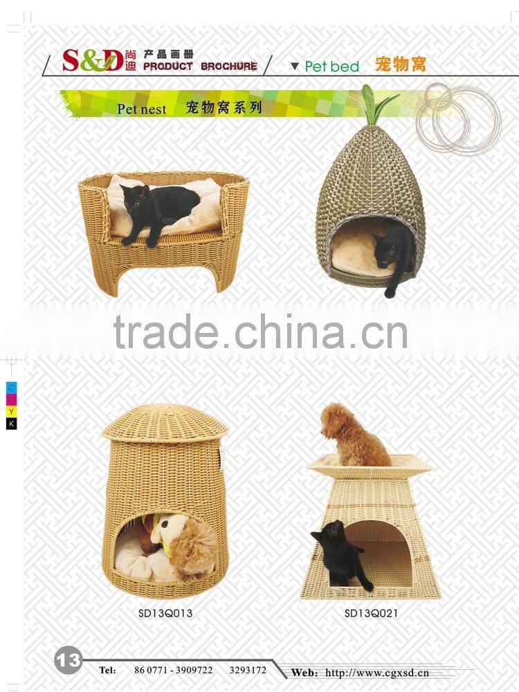 S&D Custom-made classic luxury quality control plastic dog cribs cat house