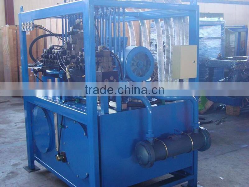 Welding equipment hydraulic station