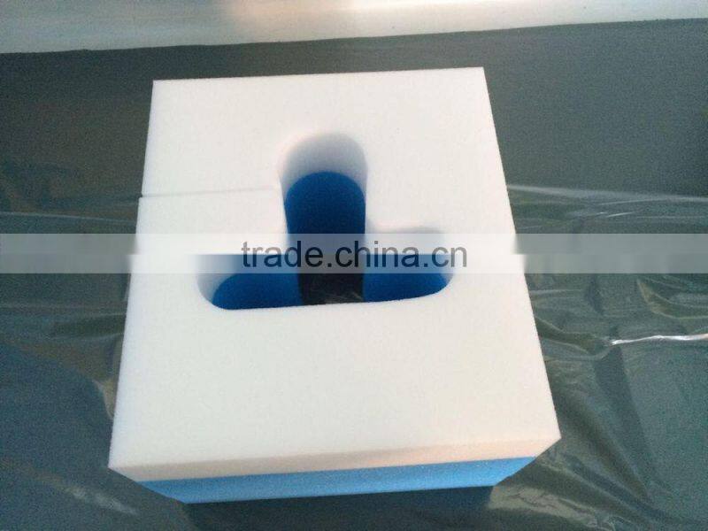 Prone positioner foam pillow for doctor doing back surgal with hole