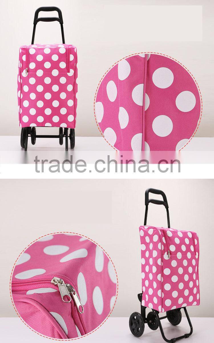 BAG00109 Folding Shopping Trolley with Wheels