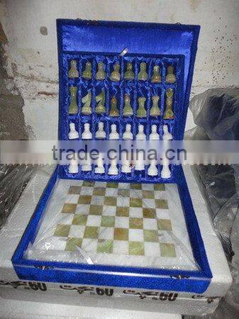 WHOLESALE 2017 NEW PRICE High Quality ONYX CHESS BOARDS WITH FIGURES