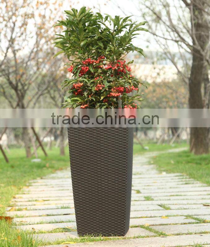 garden flower pot,decorative plant pot,square flower pot