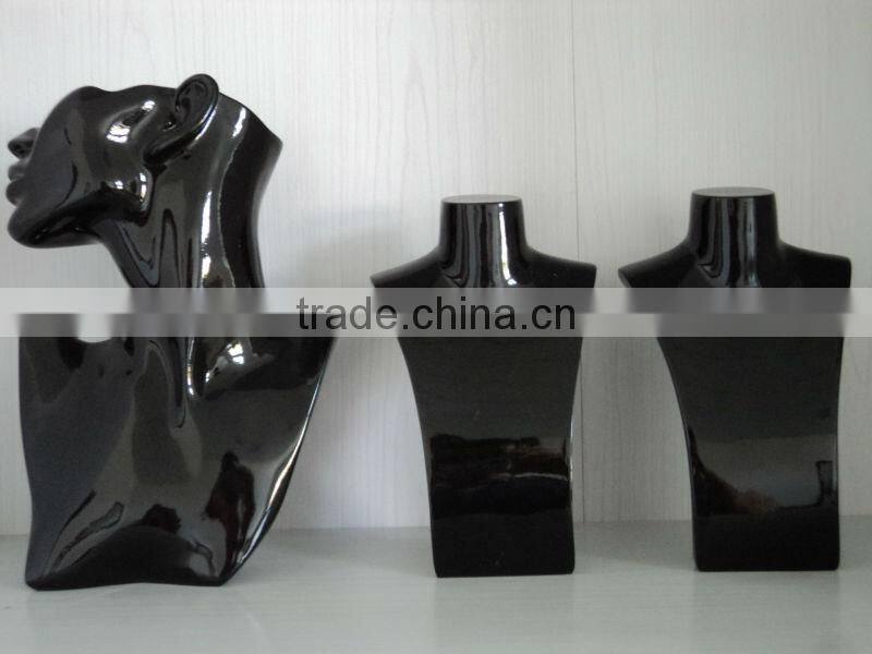 2015 new brand Fashion Designed Realistic Mannequin Head Stand YZNE-02