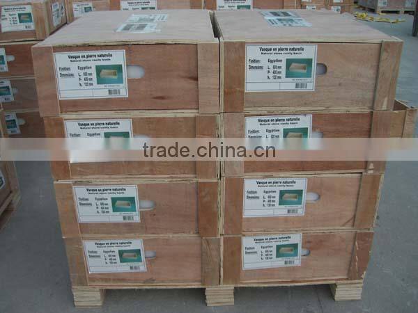 White onyx wash basin