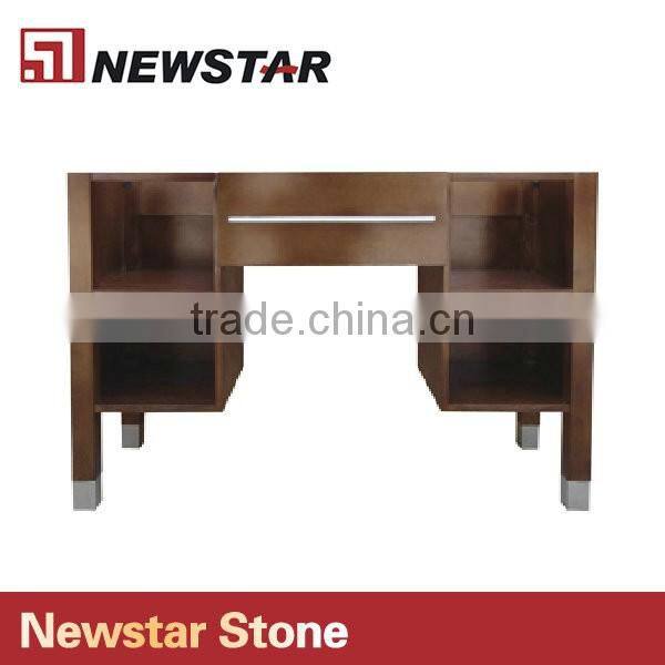 Bathroom project wood hotel vanity base