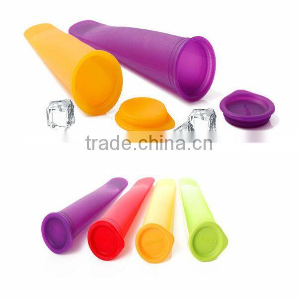 Custom color popular silicone ice pop mold