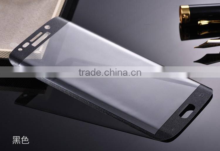 3D Curved 9h hardness Tempered Glass film Screen Protector for Samsung S6 Edge/Plus