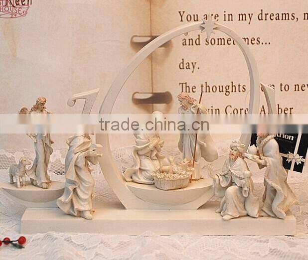 The birth of Jesus Christ Holy figures decorated gift jerusalem souvenir gifts