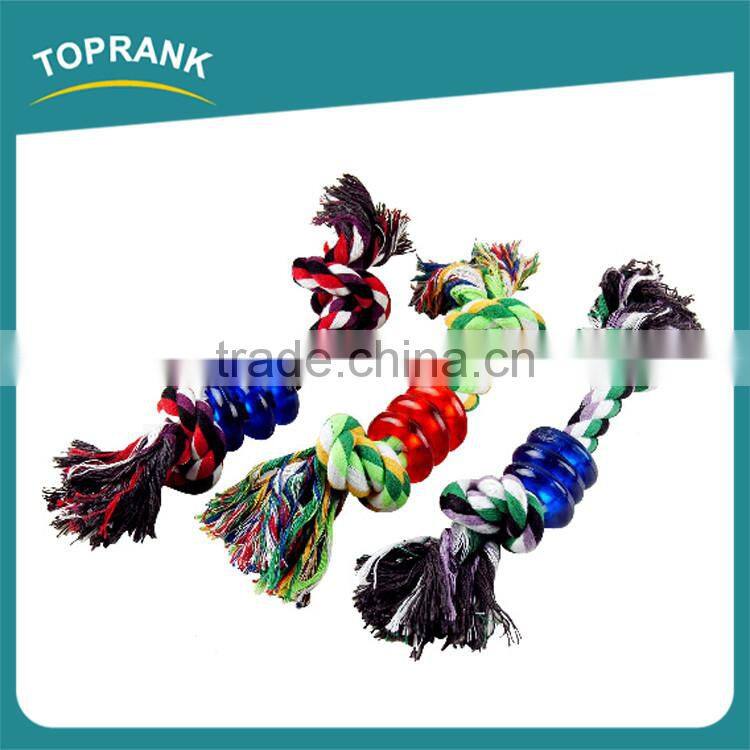 Dog chewing toys new design cute soft knot rope pet toy for dogs