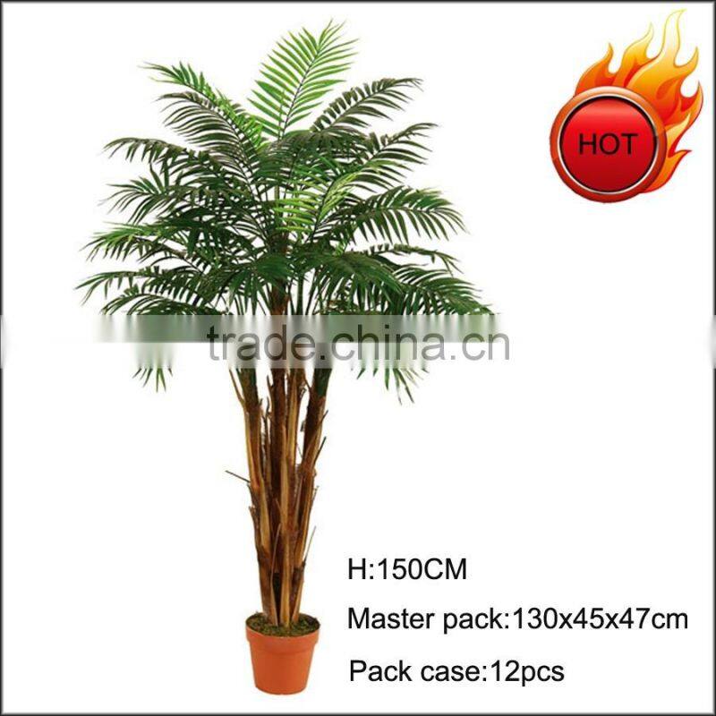 Hot sale 5ft high artificial mini palm tree