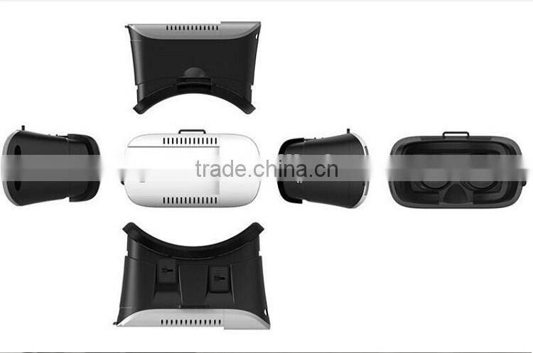 Cheap Vr Box V2 3 D Vr Glasses Mobiles 3 D Glasses Print Logo Oem With Bluetooth Gamepad Virtual Reality