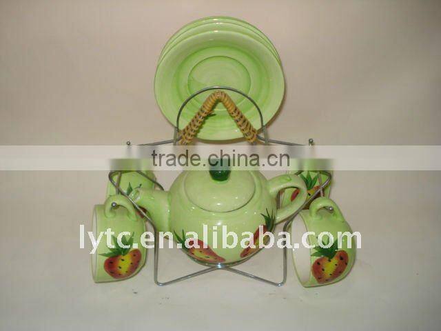 tableware ceramic tea set