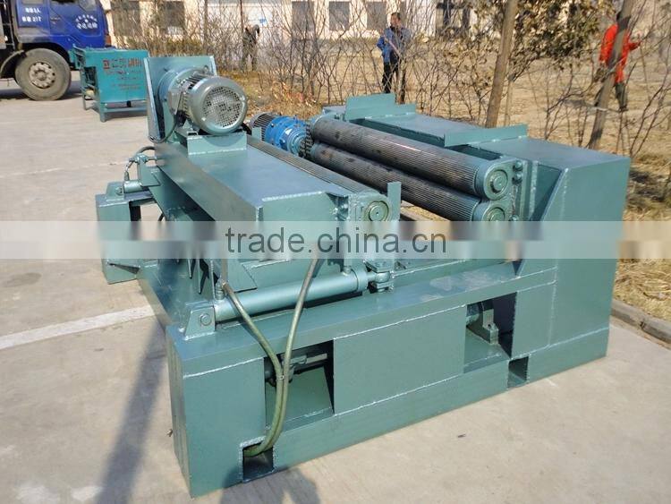 Wood log hydraulic peeling machine/wood debarker/log barking and rounding machine