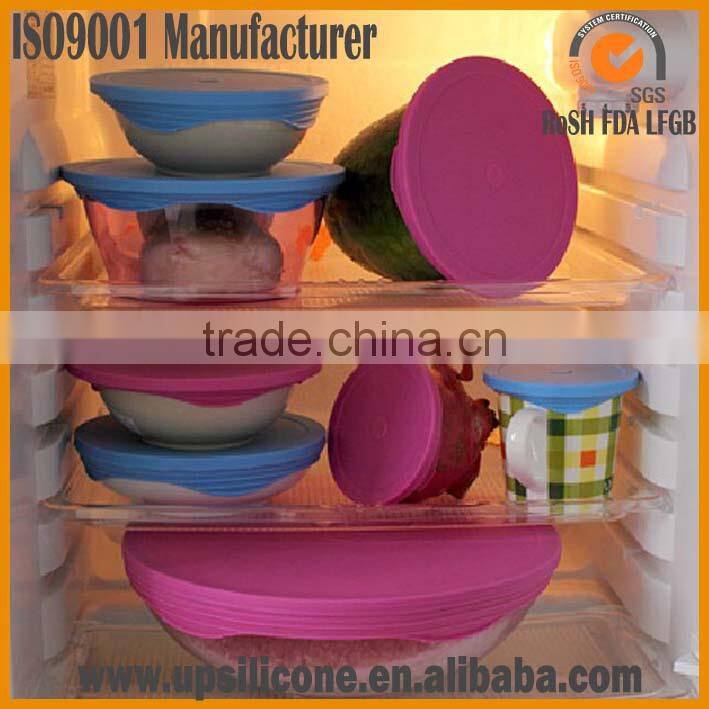 Silicone Suction Lid & Food Cover/silicone lid,silicone pan lid