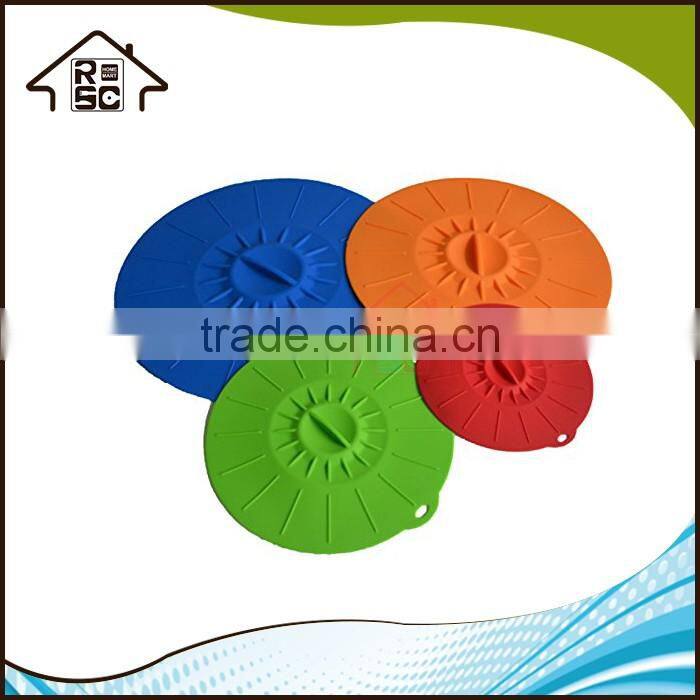 NBRSC Reusable Suction Seal Covers Silicone Bowl Lid