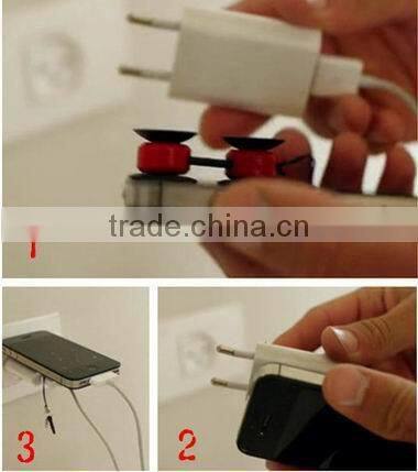 2 PCS Multifunctional Mini Silicone Cupula Phone Mount as seen on tv