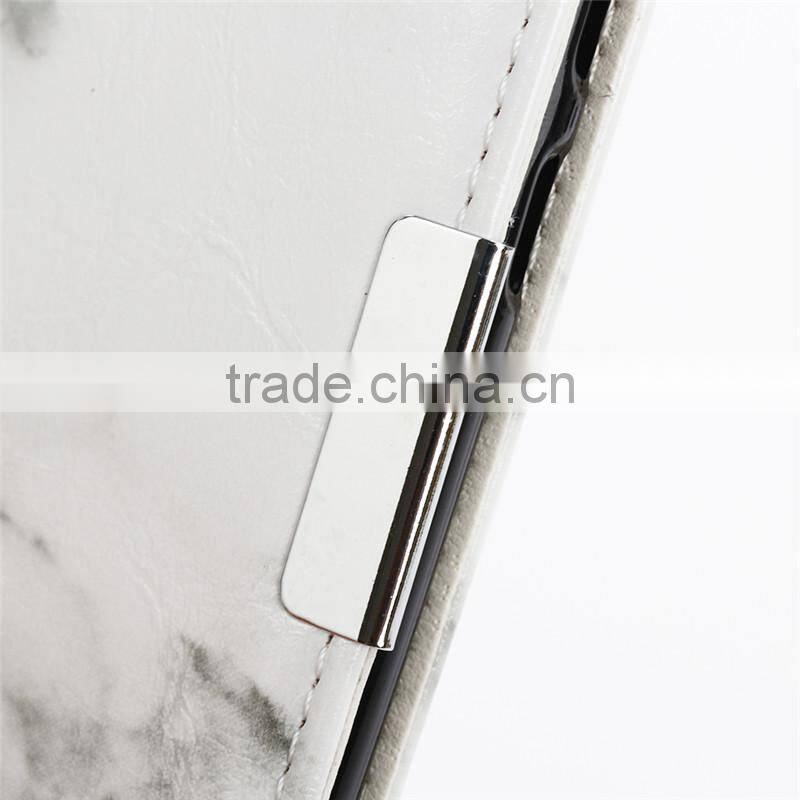 Noble design high quality marble PU card bumper/pocket cell phone case for Huawei