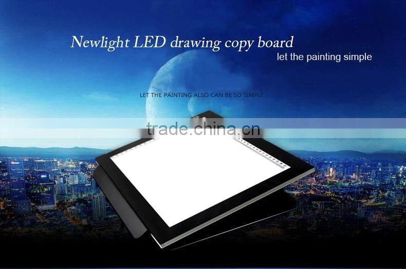 A3 and A4 LED lighted ultra-thin copy board