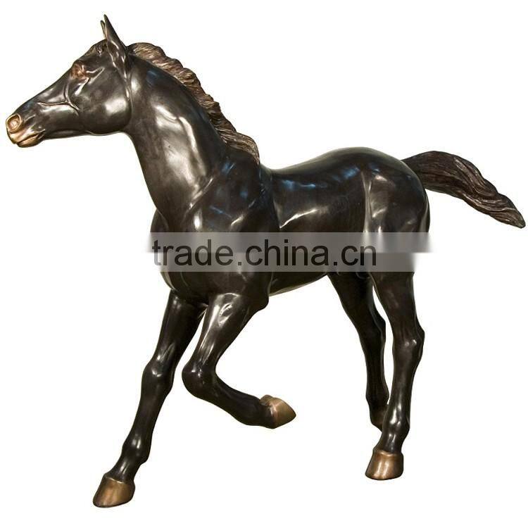 garden sculpture metal crafts life size horse statues bronze sculpture for sale