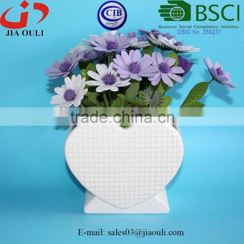 BSCI Audit factory fashion design ceramic Hanging Flower Pots, hanging plant pot