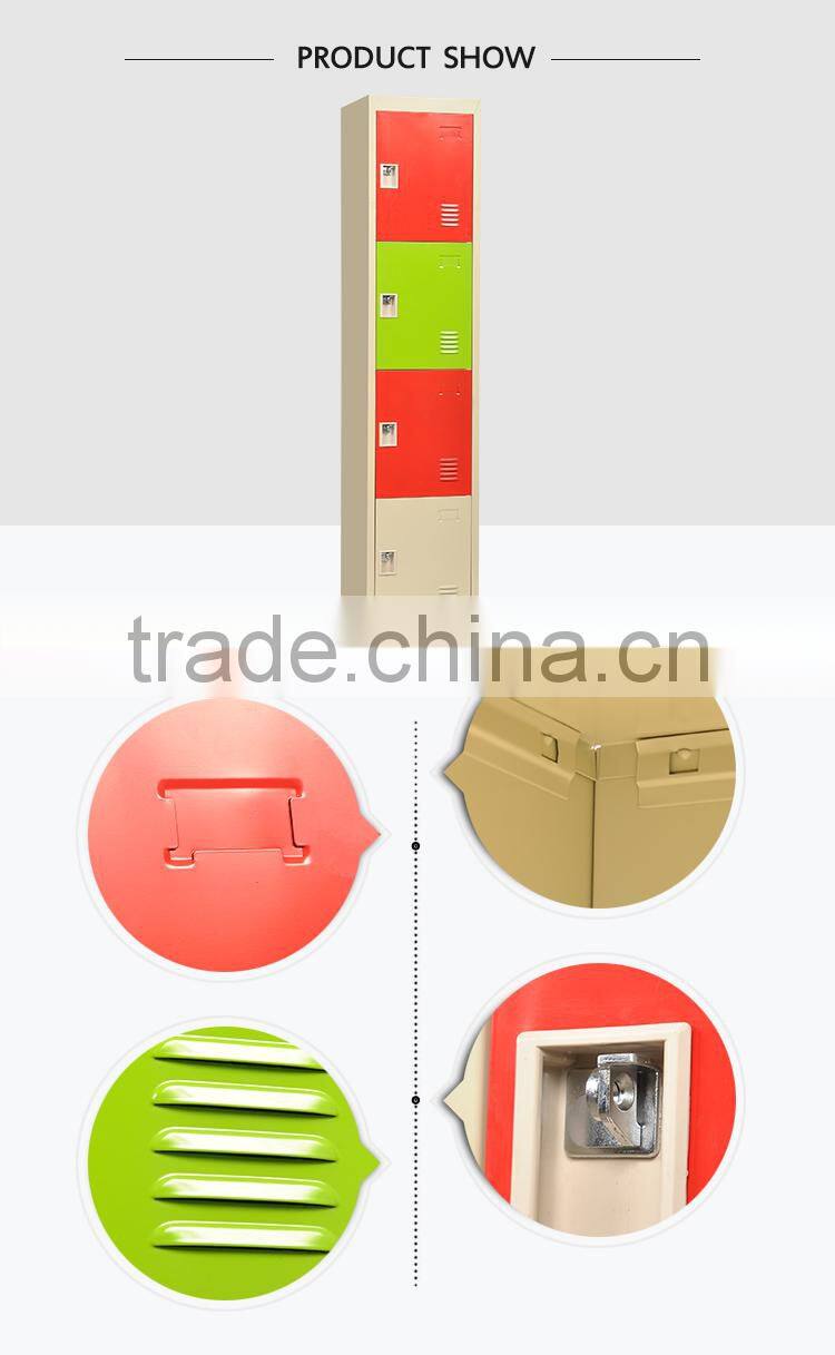 Hot selling 4 Door Metal Locker/Cloth Locker/ Gym Locker