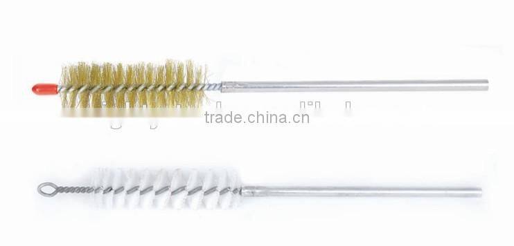 brush with zine-plating shaft