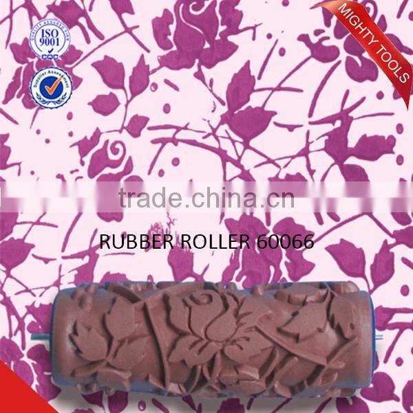 High Quality Paint Roller Brush Professional Texture Soft Rubber Pattern Roller