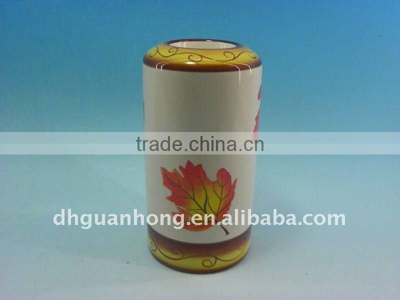 Round Ceramic Candlestick