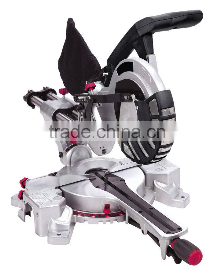 Twin Laser 210mm 8" 1300W Double Bevel Slide Miter Saw Double Mitre Saw