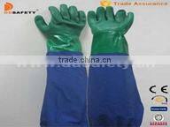Double Color Long Sleeve Working Gloves