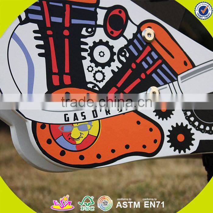 2017 hot sale kids wooden bike,popular wooden balance bike,new fashion kids bike W16C157