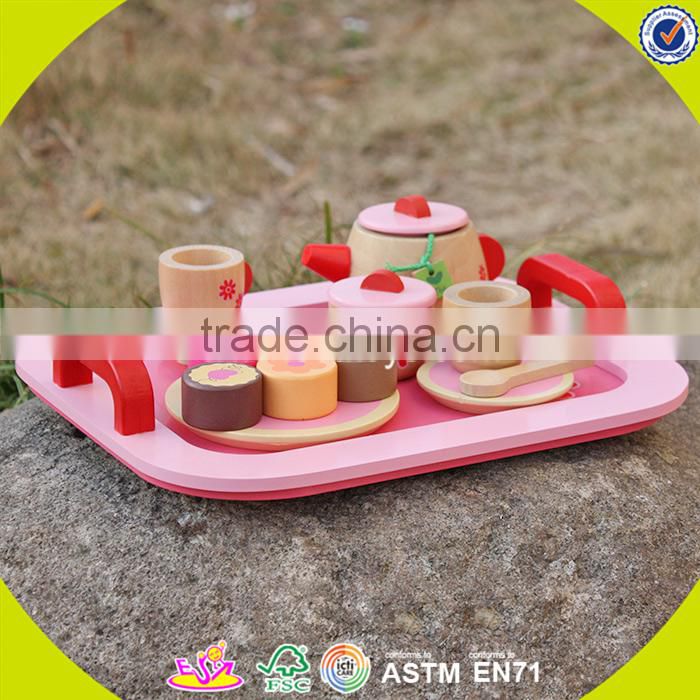 Wholesale fashionable toddler wooden cutting food game best selling wooden cutting food game W10B062
