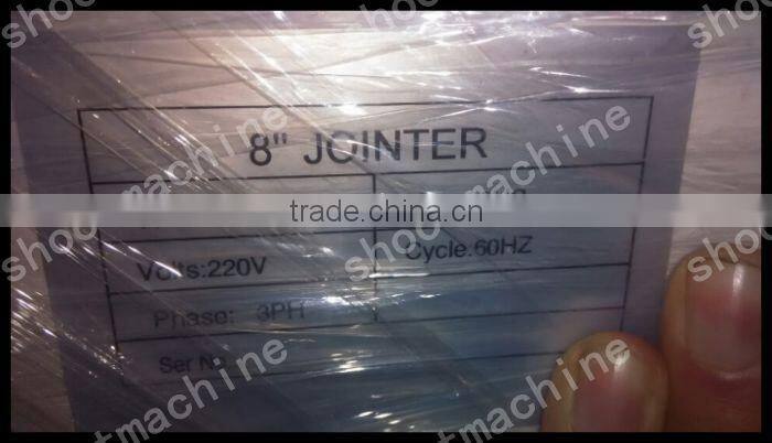 Woodworking Planer Machine WJ-200C with Number of knives 3 and Diameter 75mm