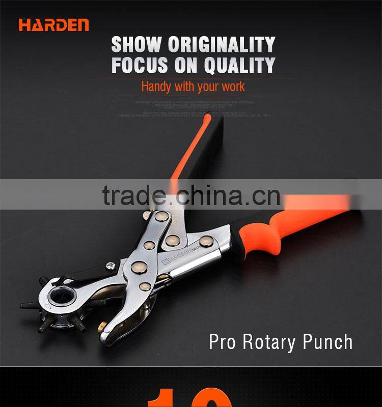 Can Be Customized Chrome Vanadium Professional Rotary Punch (round hole and oval hole)