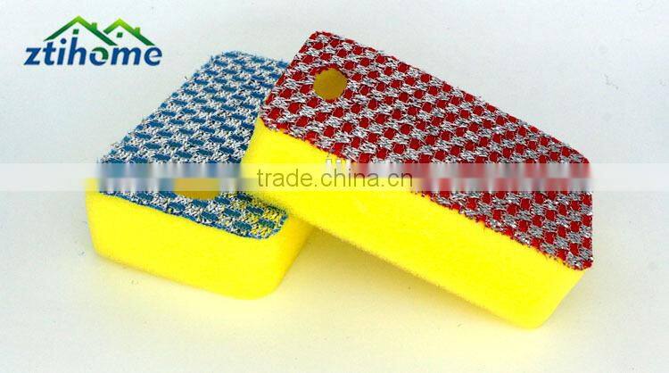 Sponge Kitchen Bowl Dish Pot Wash Scrub Cleaning Pads