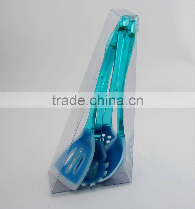 2014 new products 4pc Eco-friendly silicone cookware set FDA standard