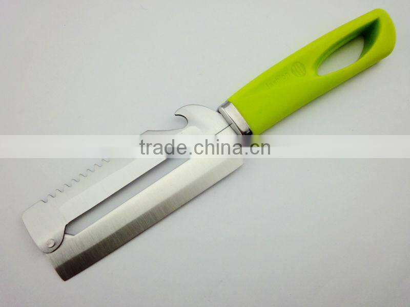 hollow plastic handle original desiged kitchen utensil fruit skip peeler