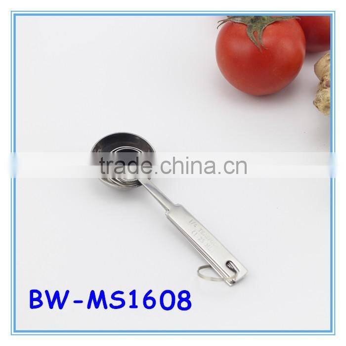 Stainless Steel Stainless Steel Set of 4 Measuring Spoons for Measuring Dry And Liquid Ingredients