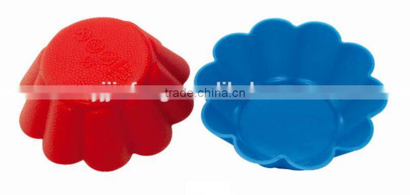 6pcs different funny shape Silicone Mini Cookie moulds set