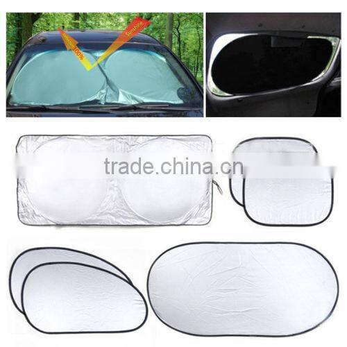 6pcs/Set Auto Front Rear Side Window Sun Shade Car Windshield Visor Cover Block