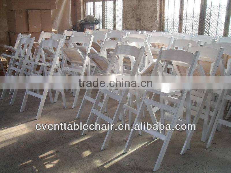 wooden banquet high folding chair for sales