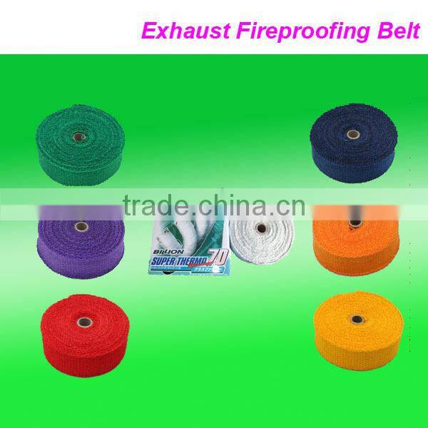 auto exhaust fireproofing belt