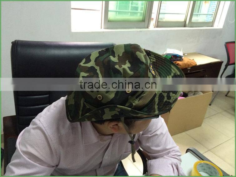 Outdoor camouflage fisherman hat /bucket hat