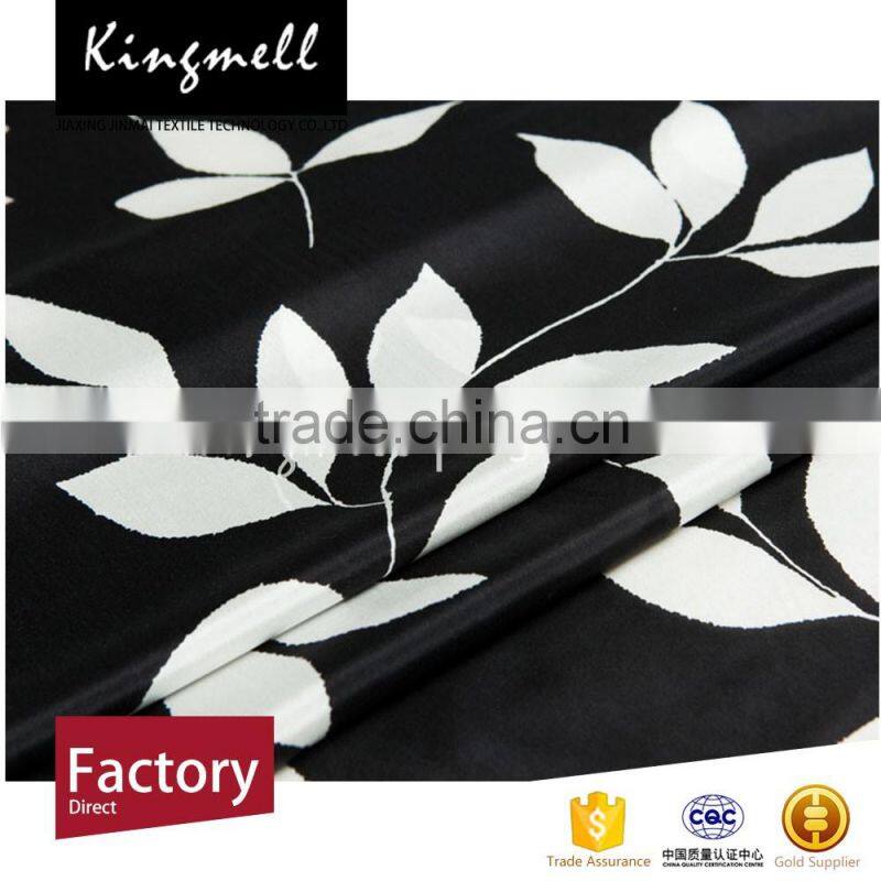 Digital Printing Custom Pure Silk Fabrics Wholesale Fabric